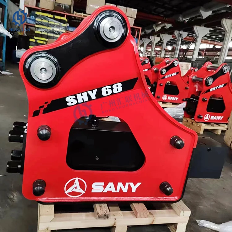 Mini Hydraulic Hammer For Sany SY75C SY215C SY485H SY16C SY35U SY35U 10 SY55C SY55U SY60C SY70C Excavator