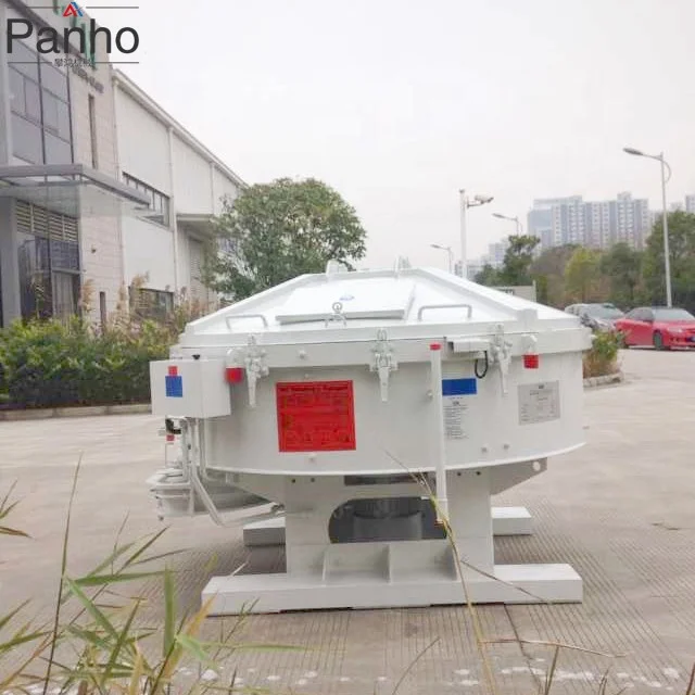 Hot selling 500L 800kgs teka turbine concrete pan mixer for batch plant of commodity concrete and precast concrete