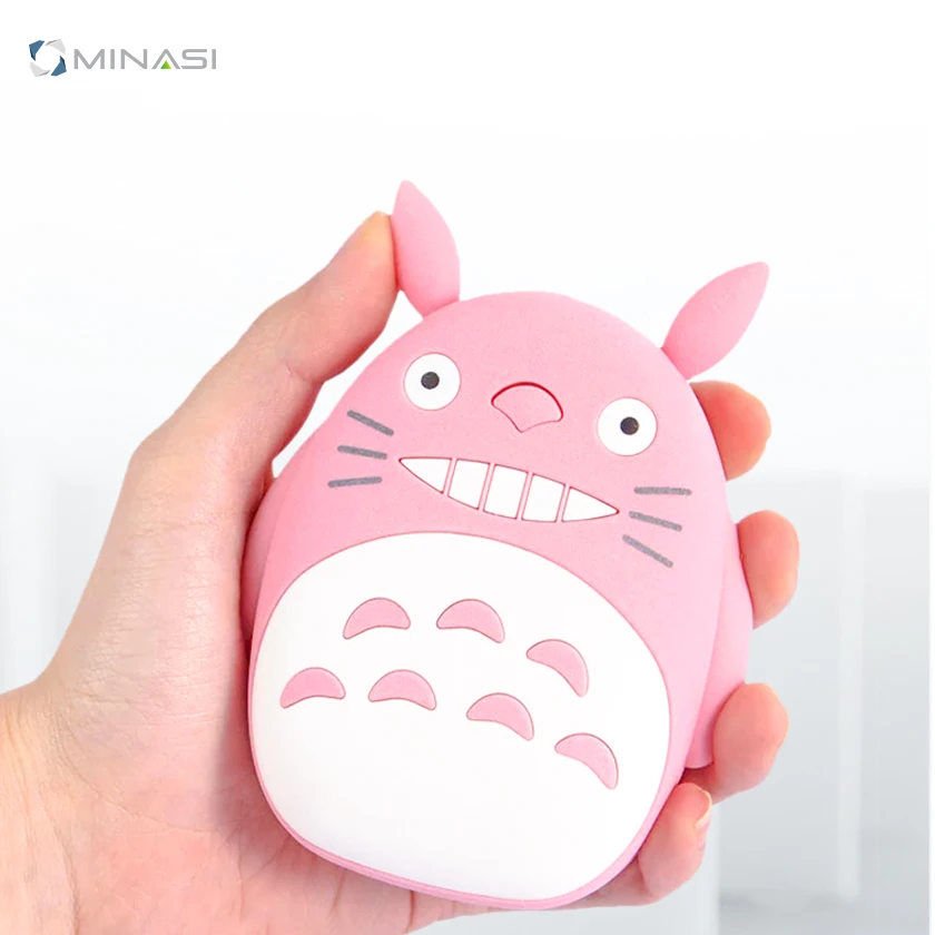 
Mini Muti-Function Hand Warmer Cartoon Baymax Portable Power Bank Large Capacity 12000mAh Cute Pet Mobile Charger 