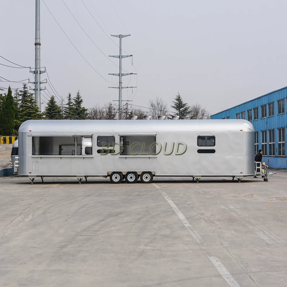 Best seller airstream food trailers mobile bakery store
