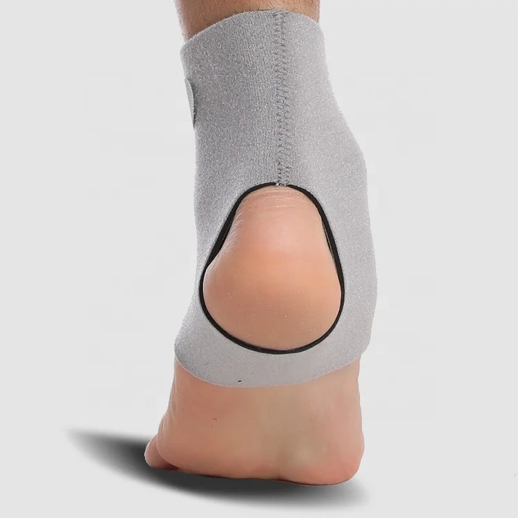 sports basketball copper compression ankle support sock brace pad straps sleeve correa de tobillo soporte para el tobillo