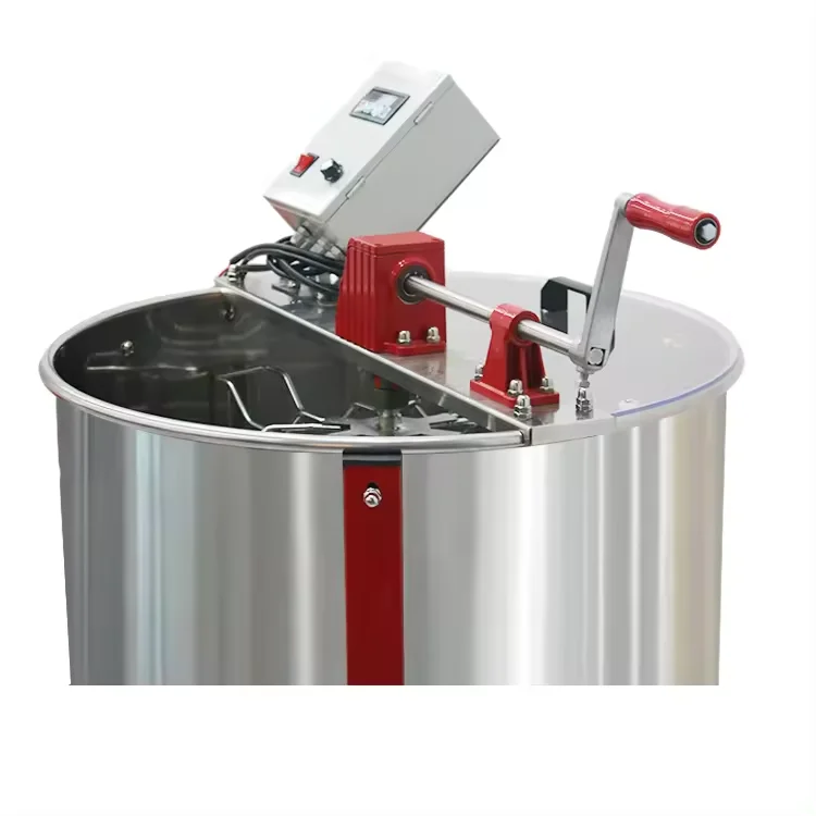 New desgin stainless steel 6 Frames multi-function Honey Extractor Honey shake for 6 frames electric honey extractor