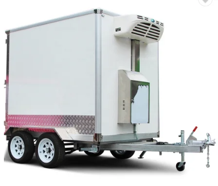Cold storage trailer, freezer trailer, refrigerated trailer