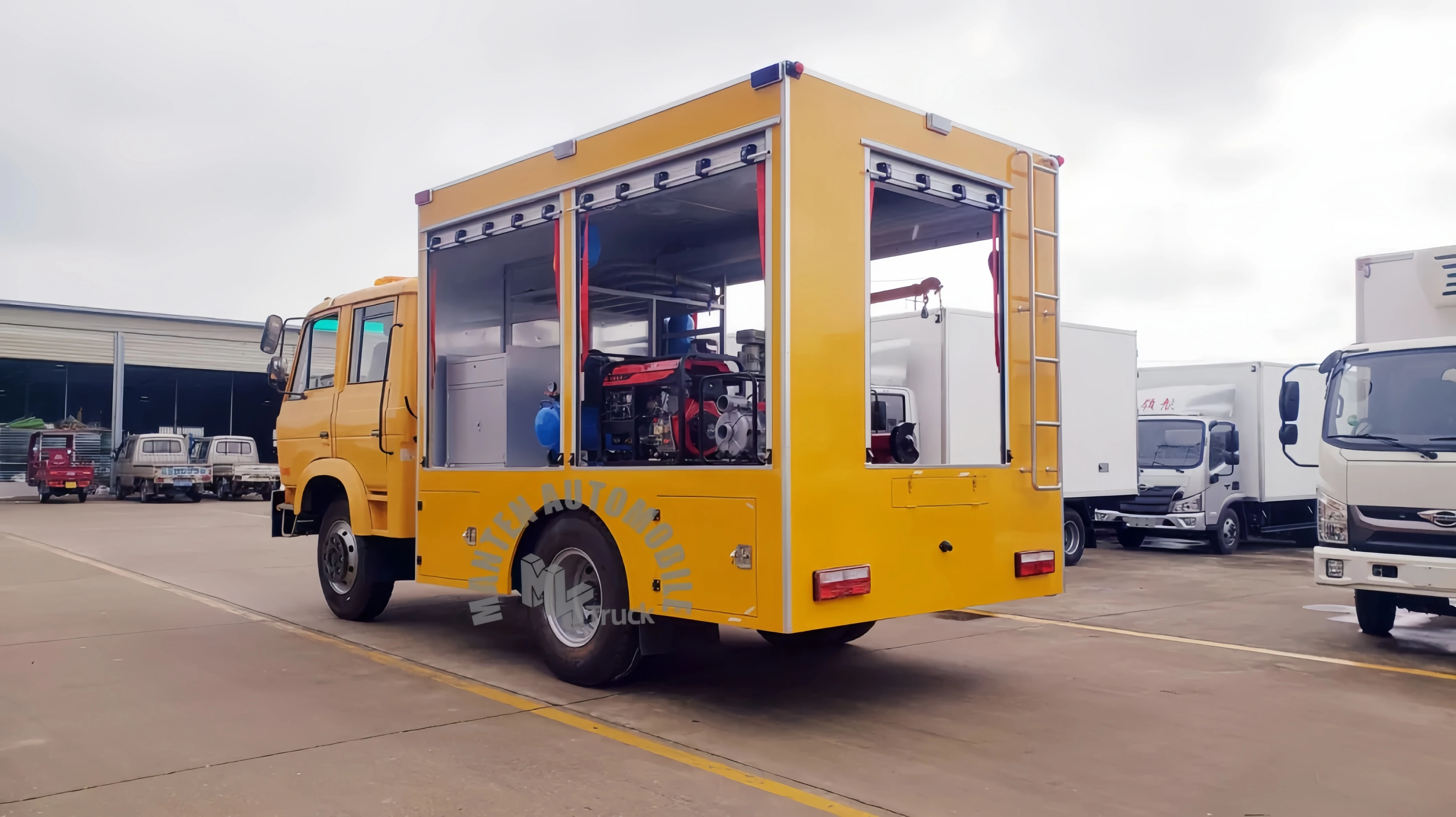 Производитель мобильных мастерских грузовиков I SUZU RHD LHD 4x2 для Филиппин