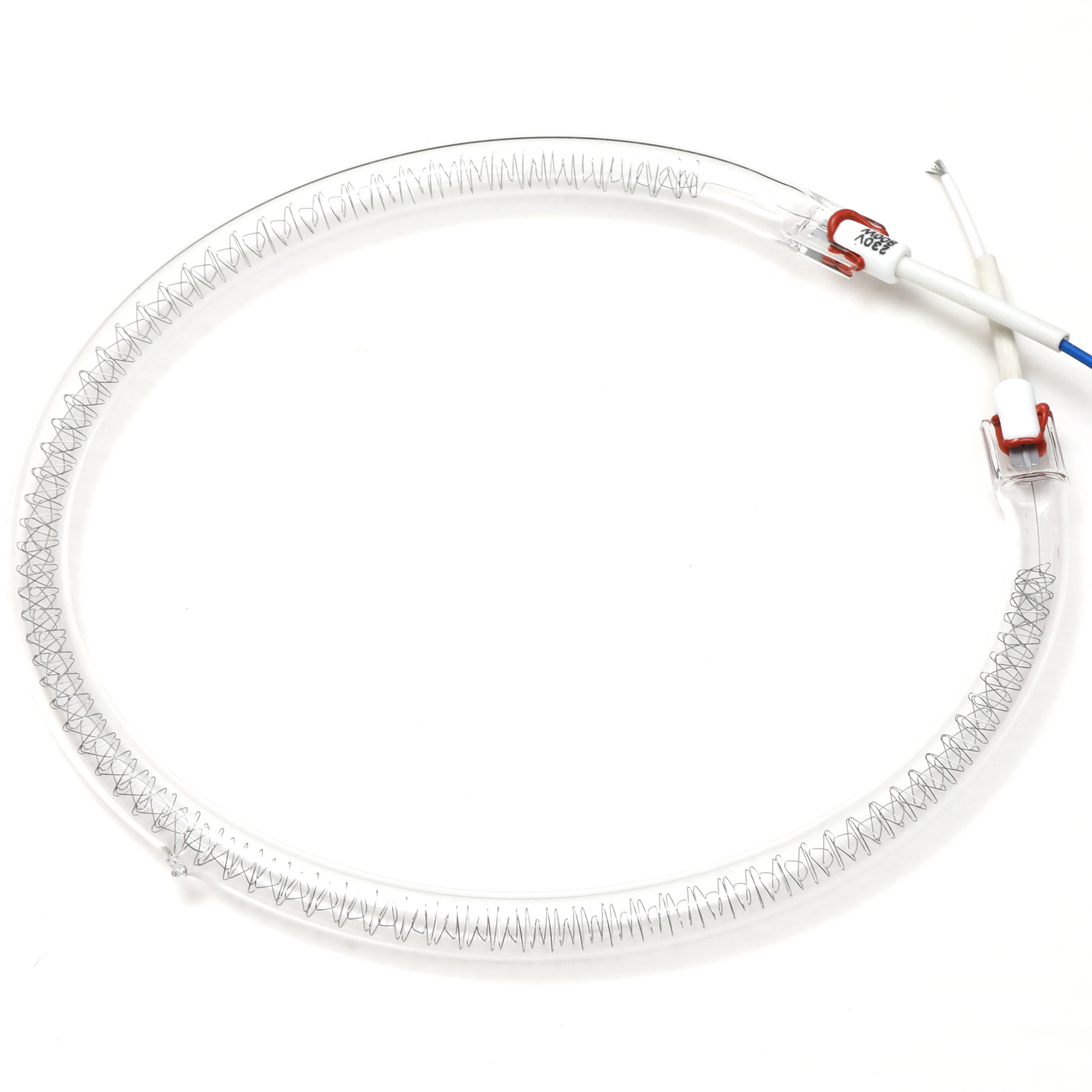 Manufacturer Wholesale 220v 1300w Circular Halogen Infrared Heater Lamp For Electric Stove Coil