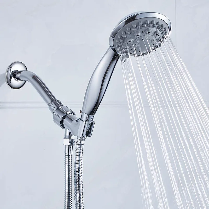 ABS Liquid Silicone Bathroom Shower Set Hand