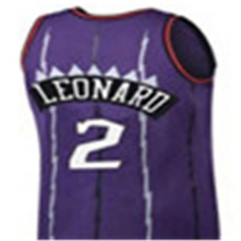 
High-quality 10 DeMar DeRozan 15 2 Kawhi Leonard embroidered basketball Jerseys 