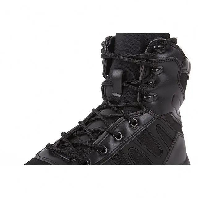 
Factory direct sale low quality microfiber upper delta high-top combat fans outdoor tactical shoes and boots 