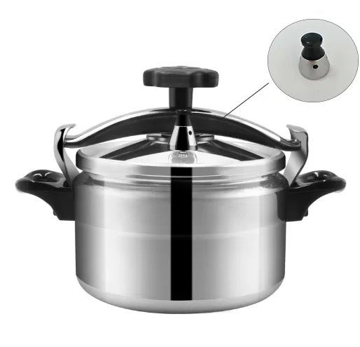 Gas and Induction Cooker Hotel Pressure Cooker with Multiple Safety Multi Used Home 2L 3L 4L 5L 6L7L 9L 11L Sizes Space Black