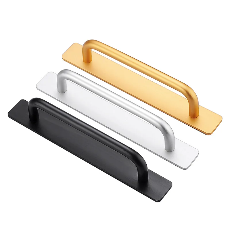 High Quality Cheap Black Furniture Kitchen Wardrobe Handle Cupboard Drawer Door Aluminum Handle
