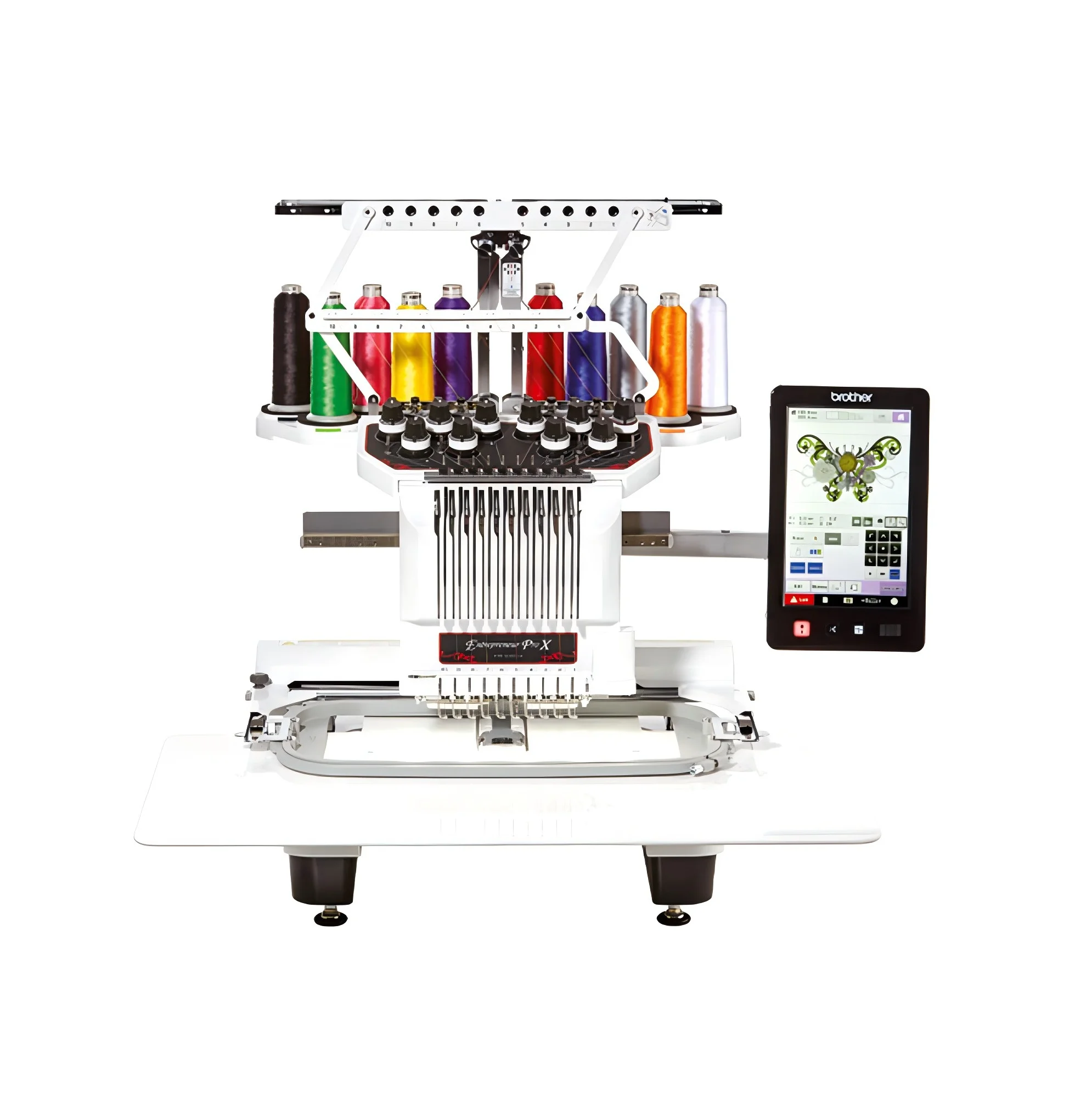 Janome Brother Pr1050x Computerized Industrial Single Head Brother1050 Embroidery Machine 10 Needles Embroidery Making Machine