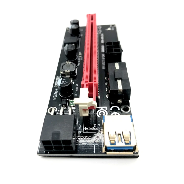  Недорогой Райзер 009s PCI-E Экспресс-Кабель 1X до 16X графический удлинитель Ethernet ETH Майнер адаптер карта 60 см
