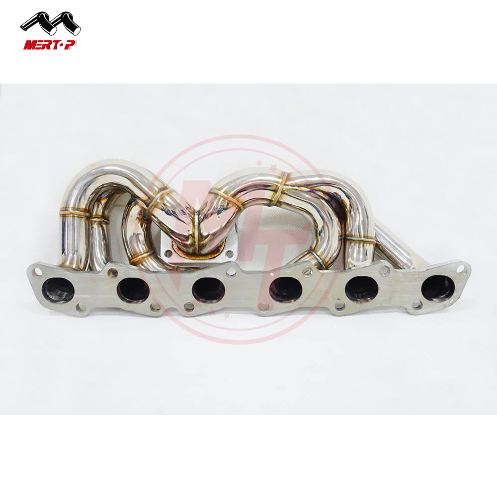 MERTOP RACING HIGH QUALITY SS304 NIS SAN RB20/RB25 LOW MOUNT T3  MANIFOLD