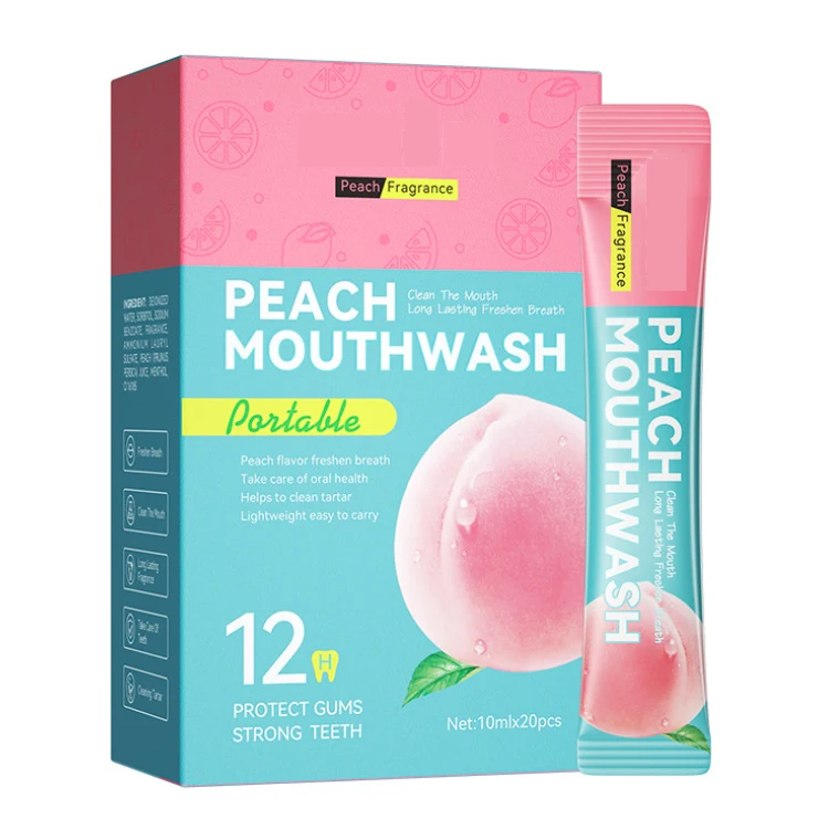 New Product Wholesale Natural Disposable Mouth wash 10ml Remove Bad Breath Alcohol Free Oral rinsing strips Mouthwash