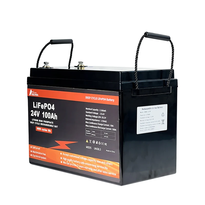 Lithium batteries 12V 24v 100ah 200ah 300ah 400ah lifepo4 solar battery for solar energy storage battery