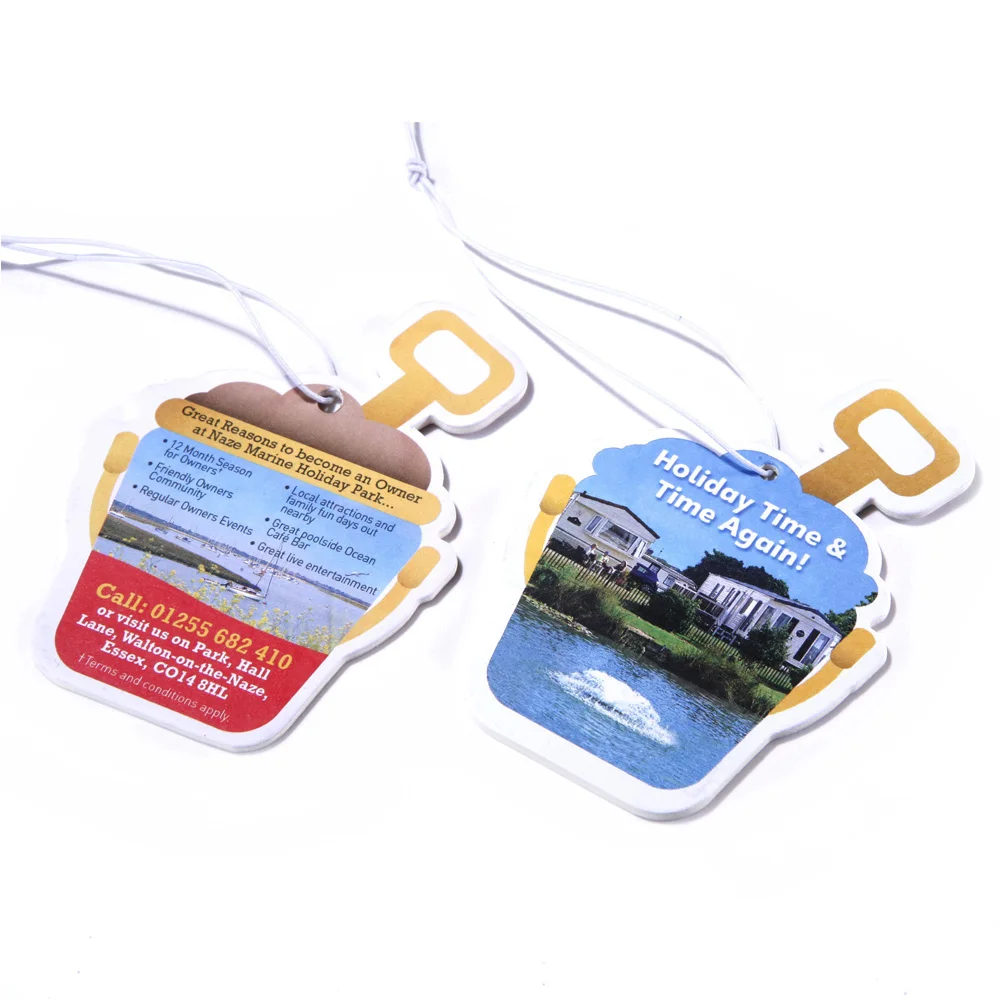 Custom Design Little Tree Air Freshener Shape Bear Car Air Freshener For Car Fresh Decoration