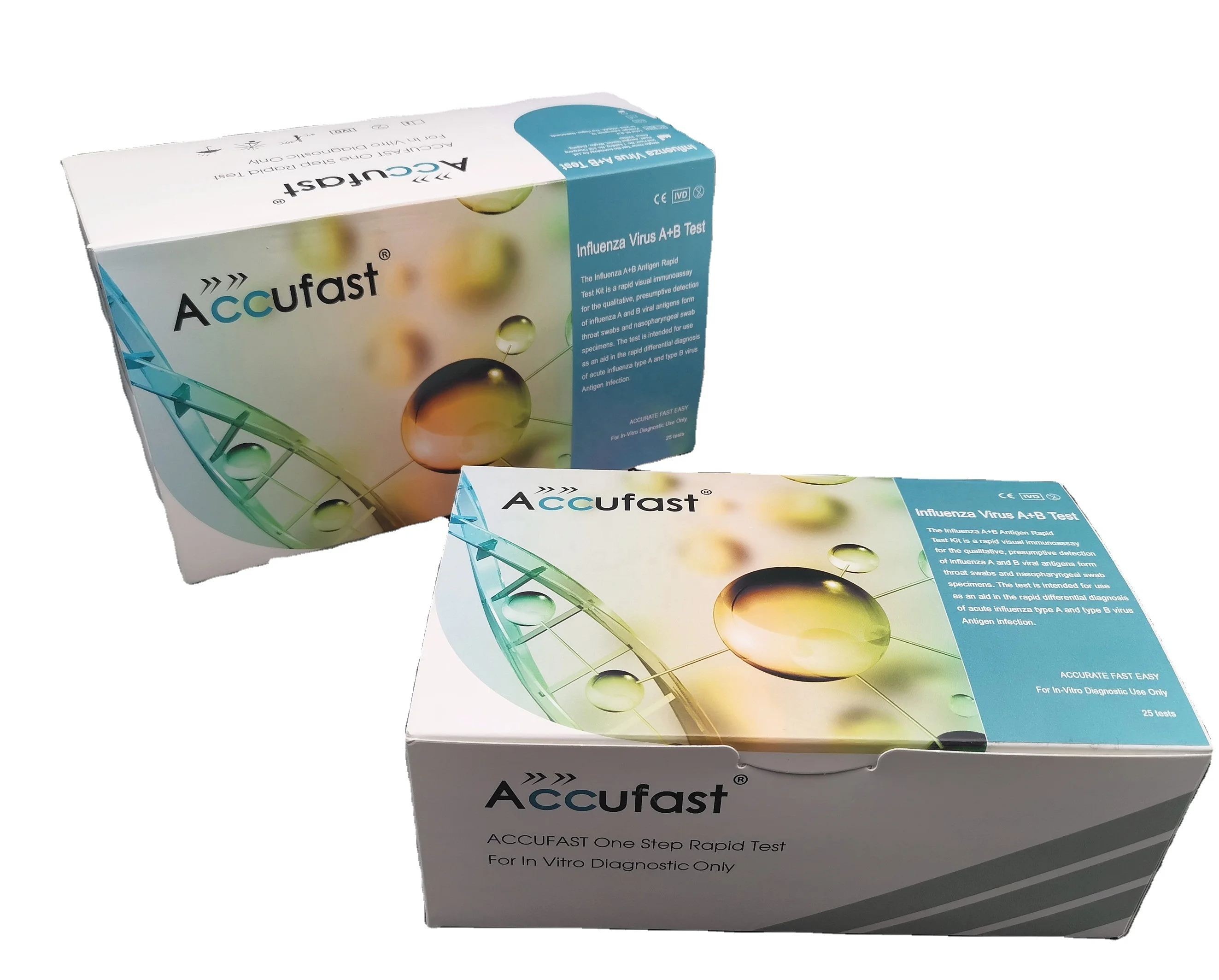 
Hot Sale High Accuracy and Quality Influenza A + B Rapid Test Kit Cassette 