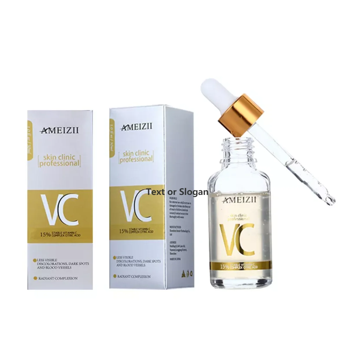 Private Label Brand Vitamin C Serum Kojic Acid Serum VC Cream Skin Care Remove Dark Spots Salud y Belleza Whitening Face Secrum