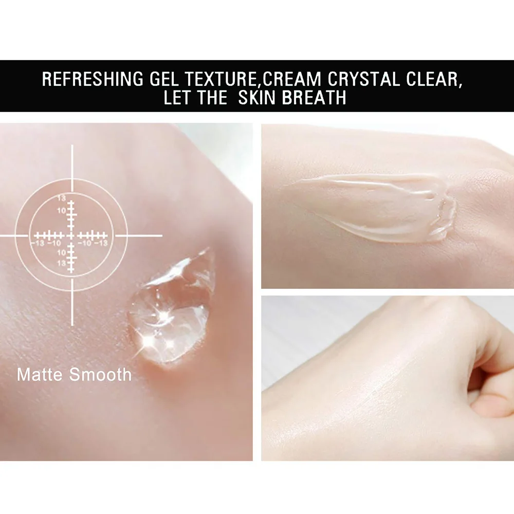 High Quality Oil Free Primer Professional Foundation Private Label Face Makeup Primer Poreless Gel Makeup Primer 18ML