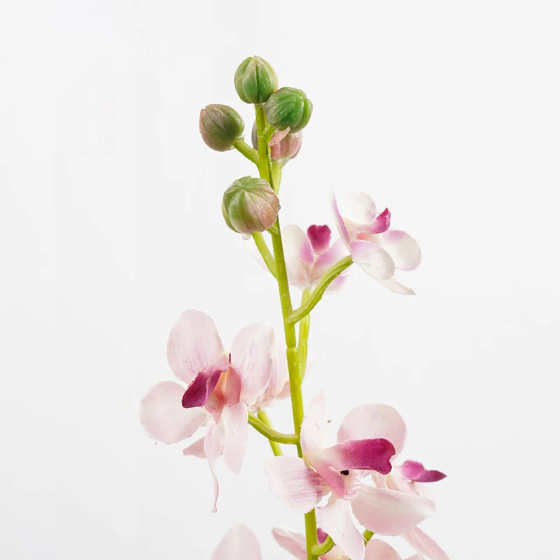 
Artificial Dainty orchid Single Silk Flowers 2021 spring 10*79CM Faux Dainty orchid for Home Wedding party garden Decoration 