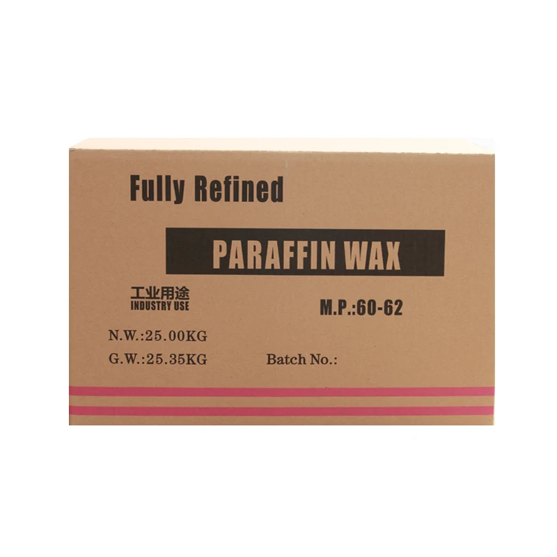High melting point paraffin wax transparent  kunlun fully refined 56/58/60/62/64/66 price