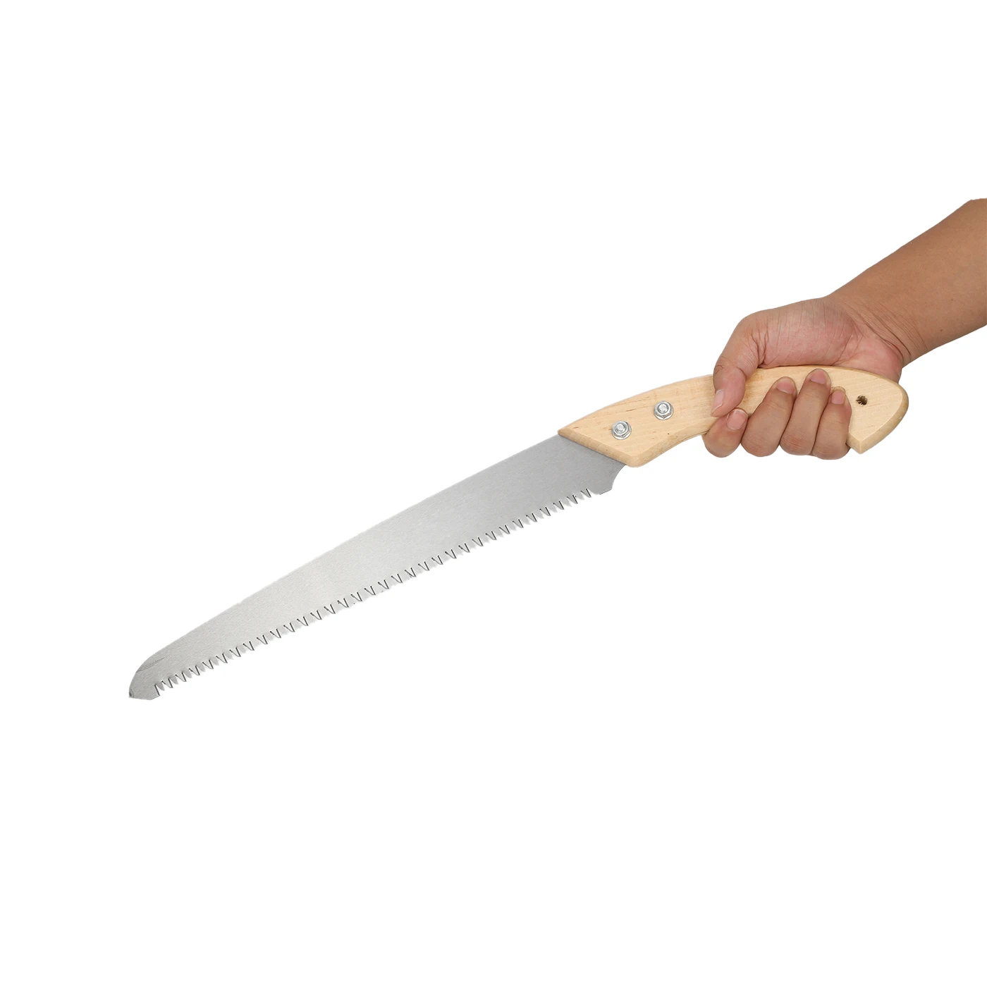 2021 Cutting Single Blade Pruning Saw Fruit Tree Garden  Handsaw Straight saw with wooden handle