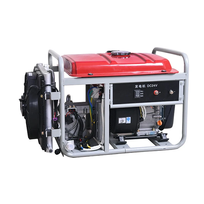 Hybrid Caravan Car Truck boat 2KW 24V parking air conditioner