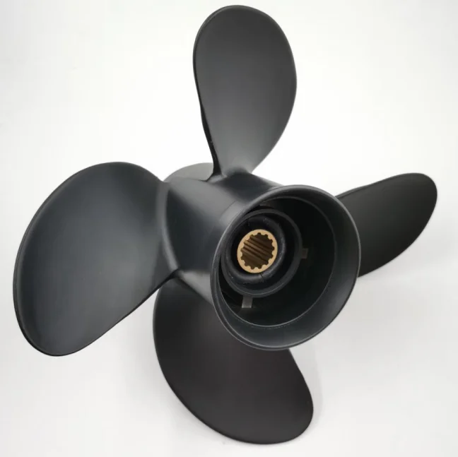 4 BLADES  35-65HP  10.4X12 MARINE PROPELLER Mathed  for SUZUKI  ALUMINUM  boat OUTBOARD PROPELLER prop