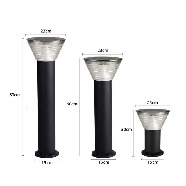 high lumen outdoor waterproof ip65 decorative lamp road lamp led solar light garden