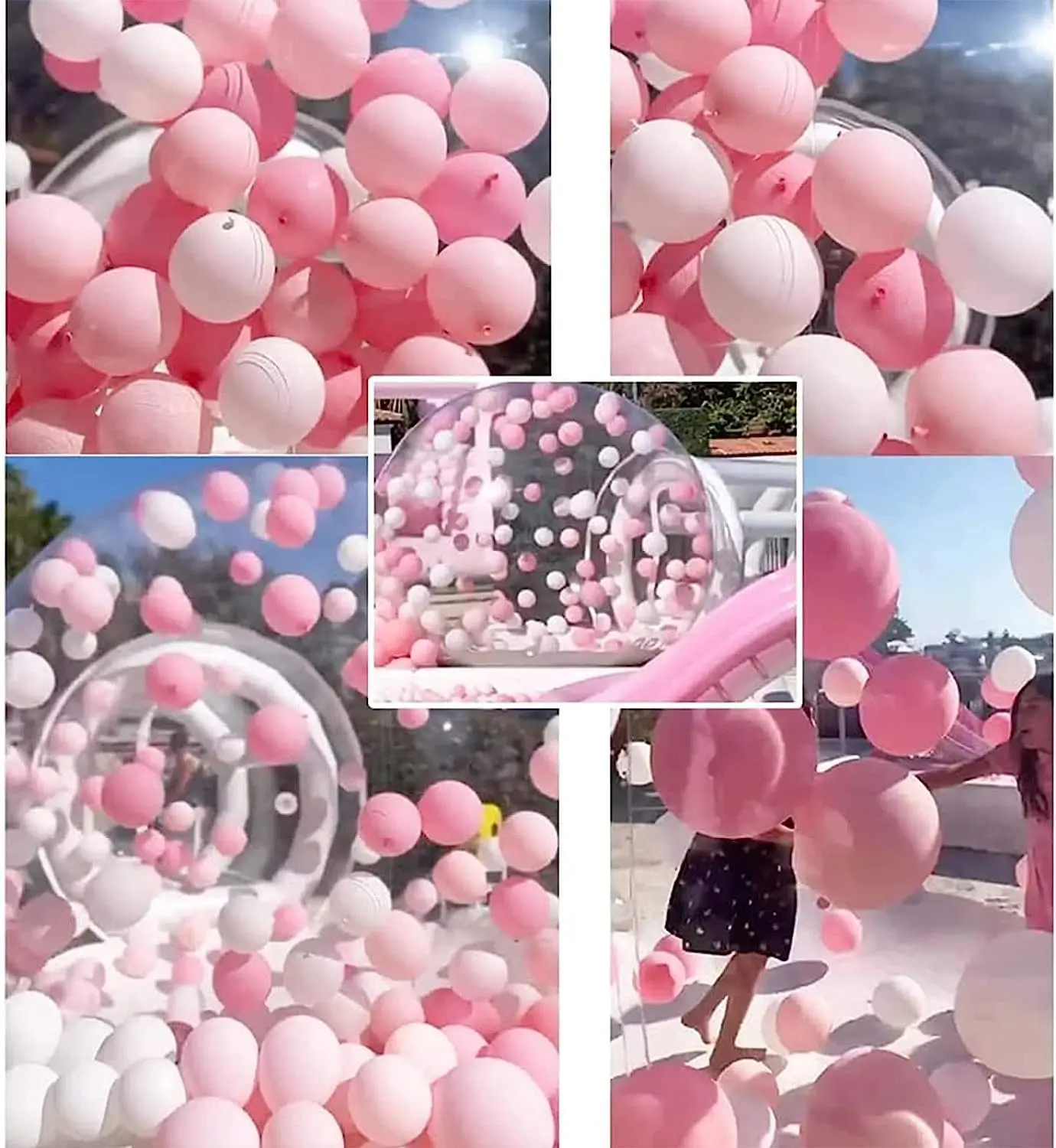 Factory transparent camping tent house outdoor Igloo hotel bubble tent inflatable clear dome tent for camping