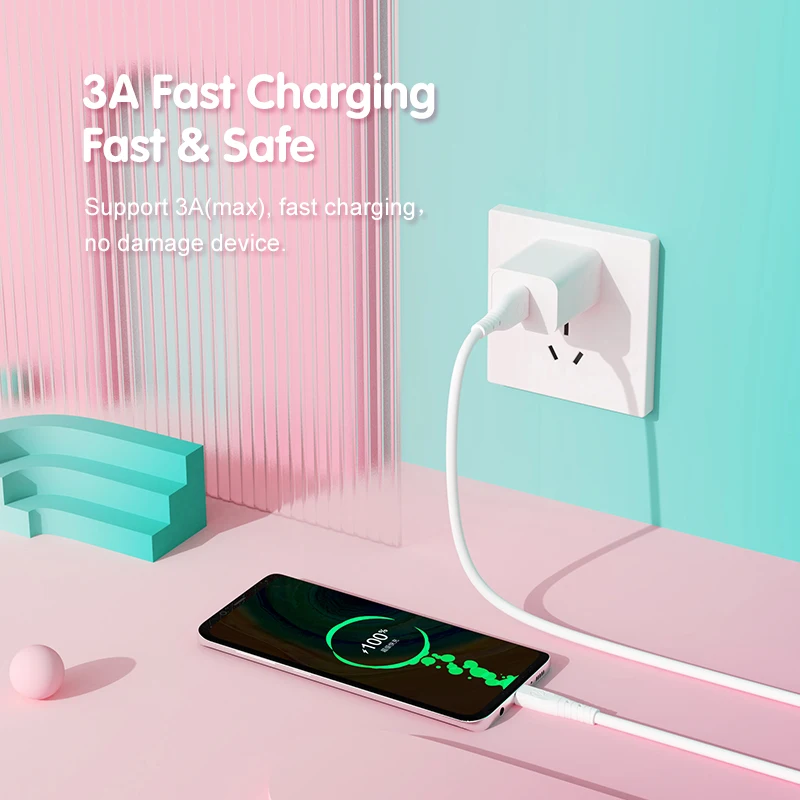 wholesale 3A 5A type c cable fast charging Silicon usb data cable OD5mm super current mobile phone cable usb tipo c for sumsung