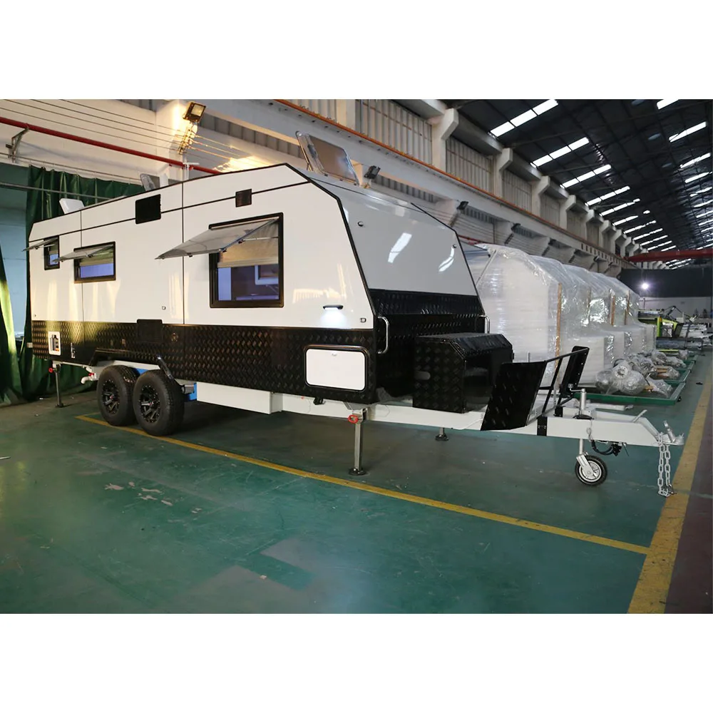 21Ft American Off Road Caravan Trailer Rv Camper Caravan Australia Australian With Triple Bunk For Sale  Manufacturers China