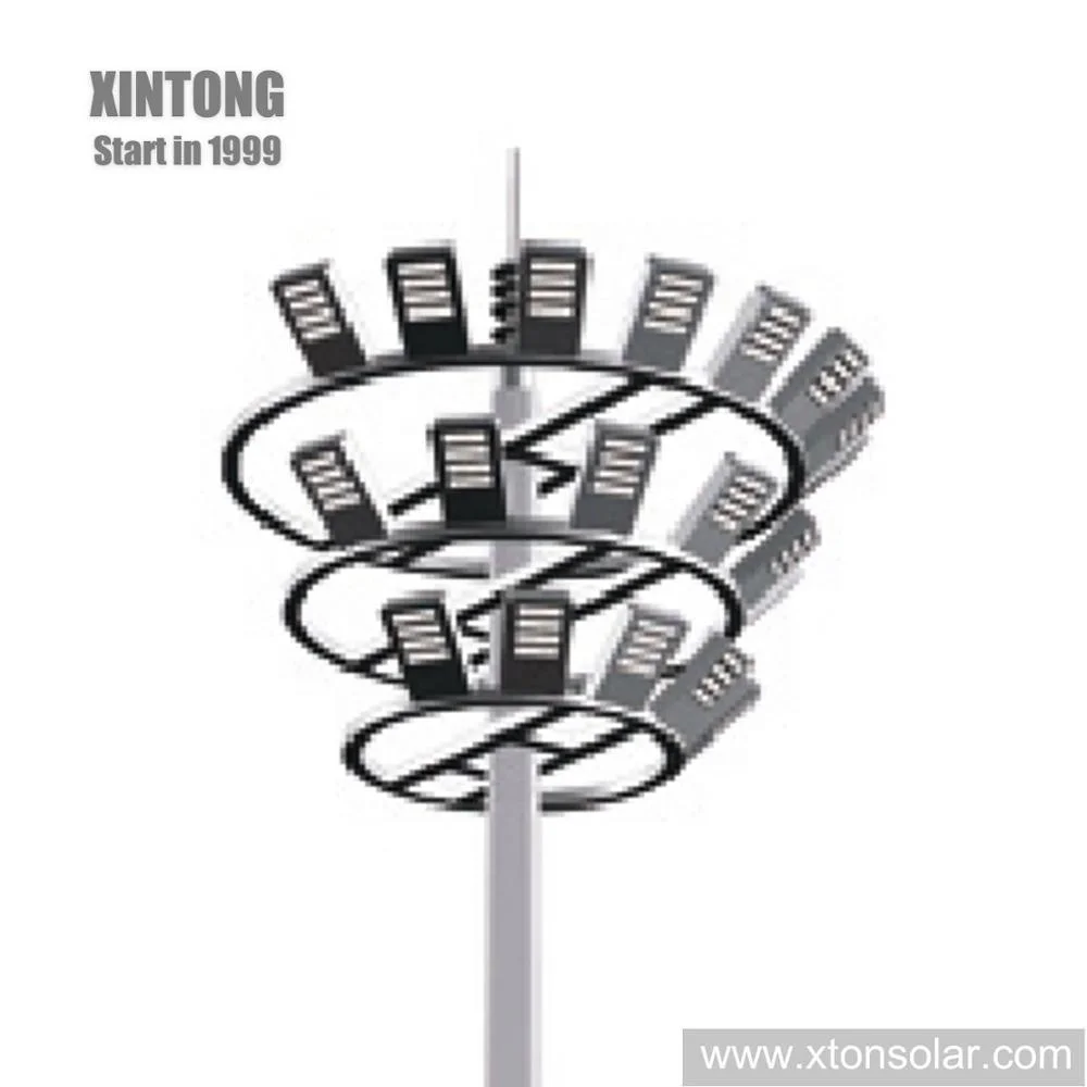 Factory price  high mast stadium street lamp lighting pole