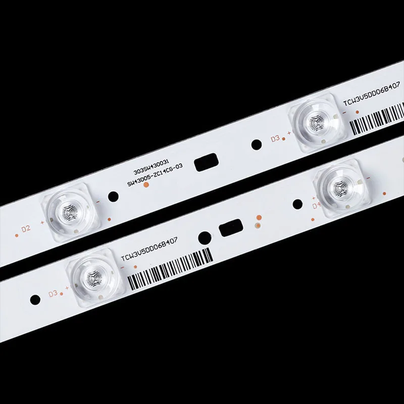 Подходит для цифрового фотоаппарата Panasonic TH-43DX500C ЖК SW43D05-ZC14CG-07 303SW430035 подсветка полосы