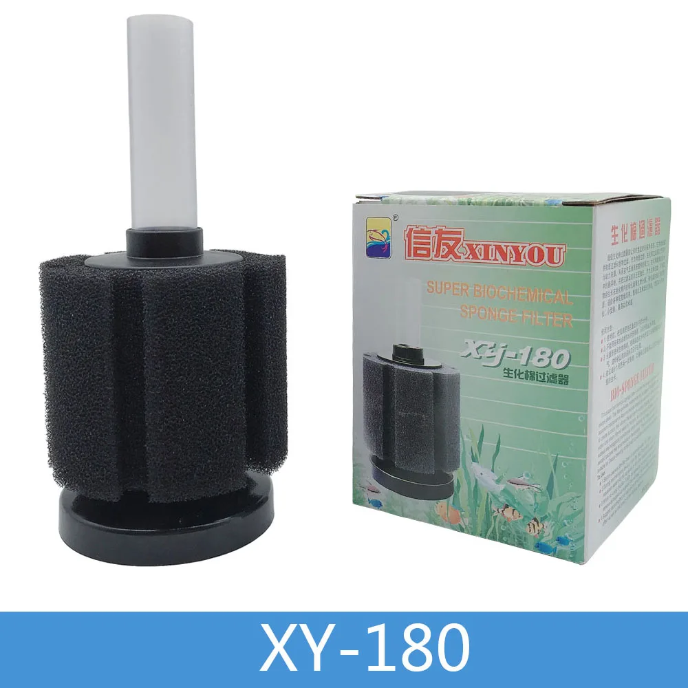 XINYOU Koity Aquarium Internal Waterfall Filter Water Filter Filter Media Aquariums & Accessories XY-180 Fish Tank Black 100L