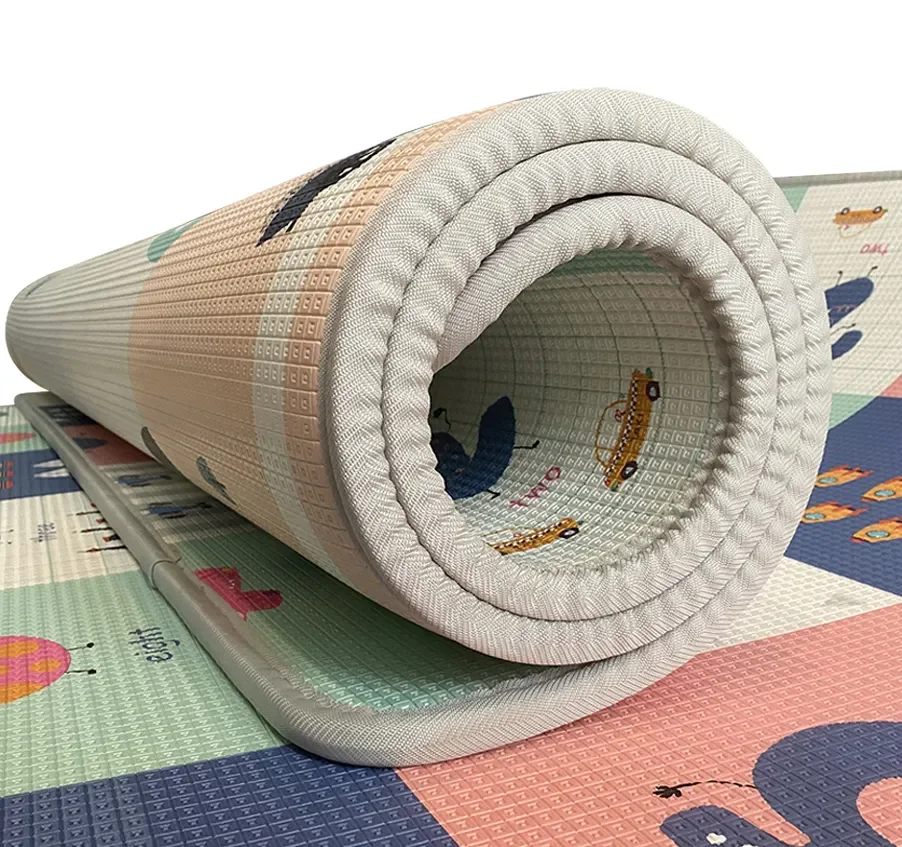 Factory Direct Unisex XPE Foam Non-Toxic Baby Crawling Play Mat Cheaper Rolling Play Mat