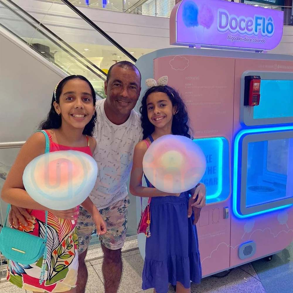 Chinese cotton candy maker flower cotton candy machine