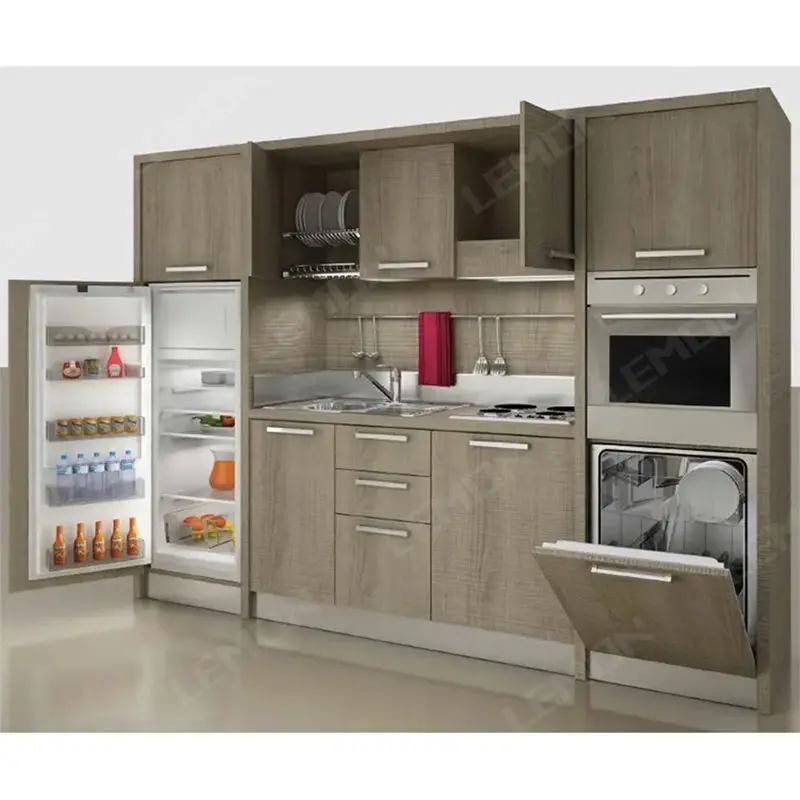 Modern kitchenette unit kitchen cabinets
