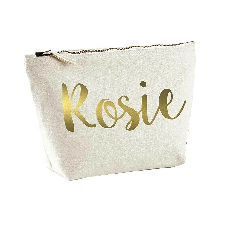 2020 Hot Custom Rose Gold Gift Cosmetic Bags