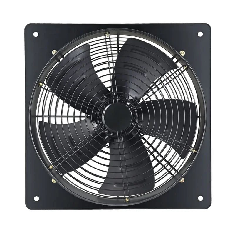 YWF-f400 kitchen ventilation fan 400mm axial fan square type 1000 cfm exhaust fan