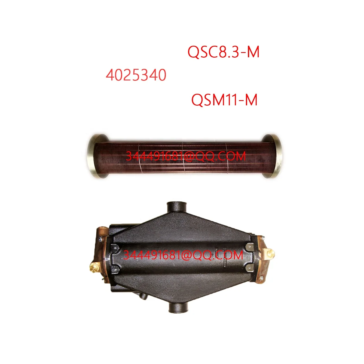 Hight quality 4025340 4078413 aftercooler core Suitable for Cummins QSM11 6LT9 engine