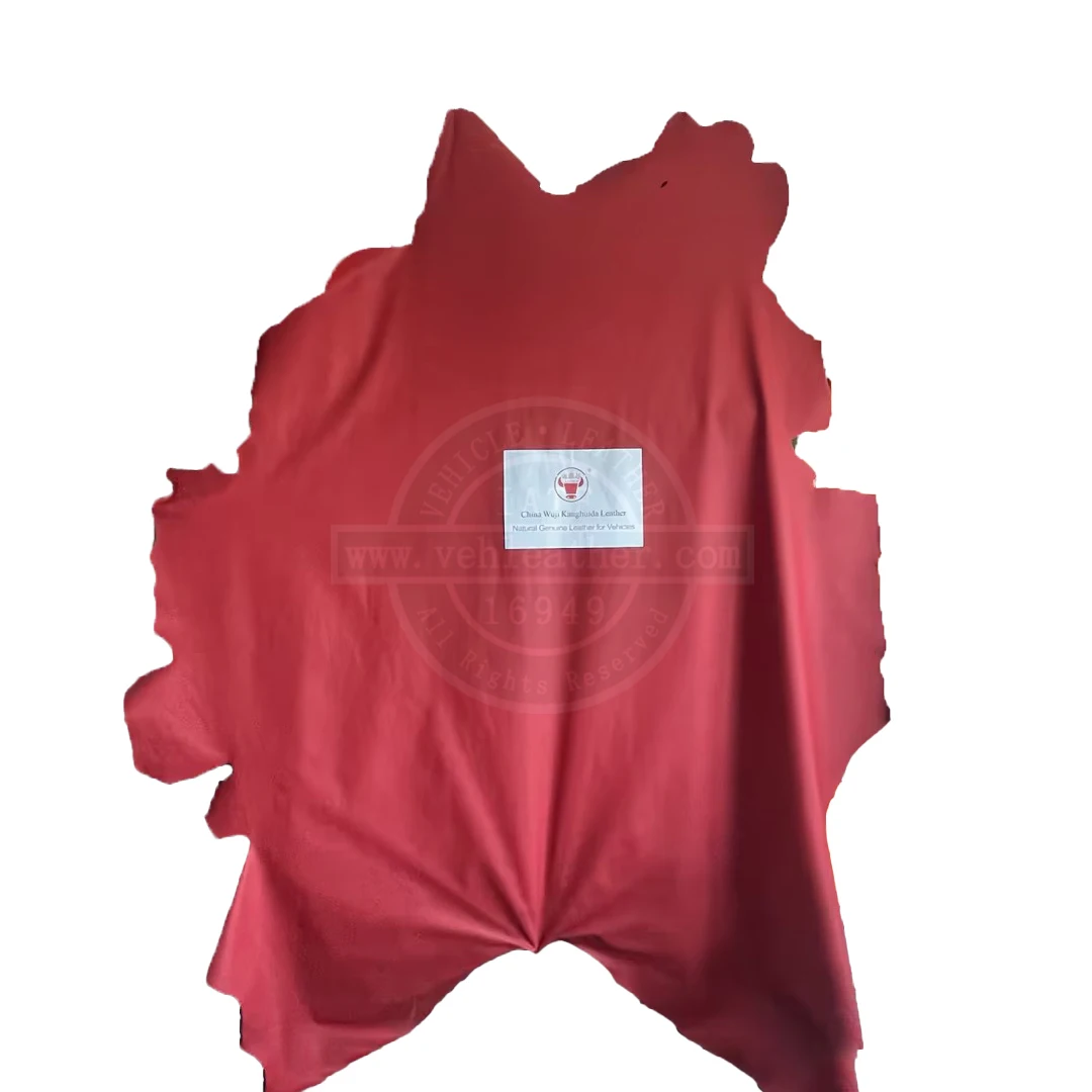 Good Selling Vegetable Tanned Suede Leather Car Interior Fabric