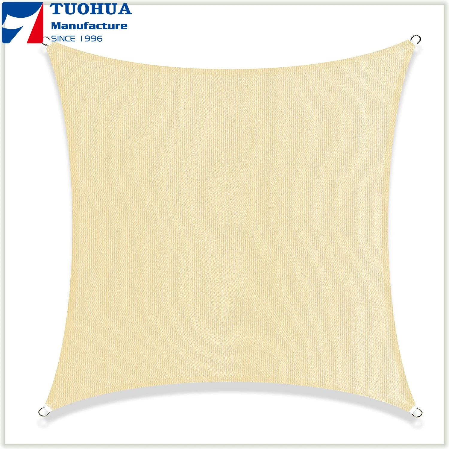 UV block 185 gsm rectangle shade sail for patio garden outdoor