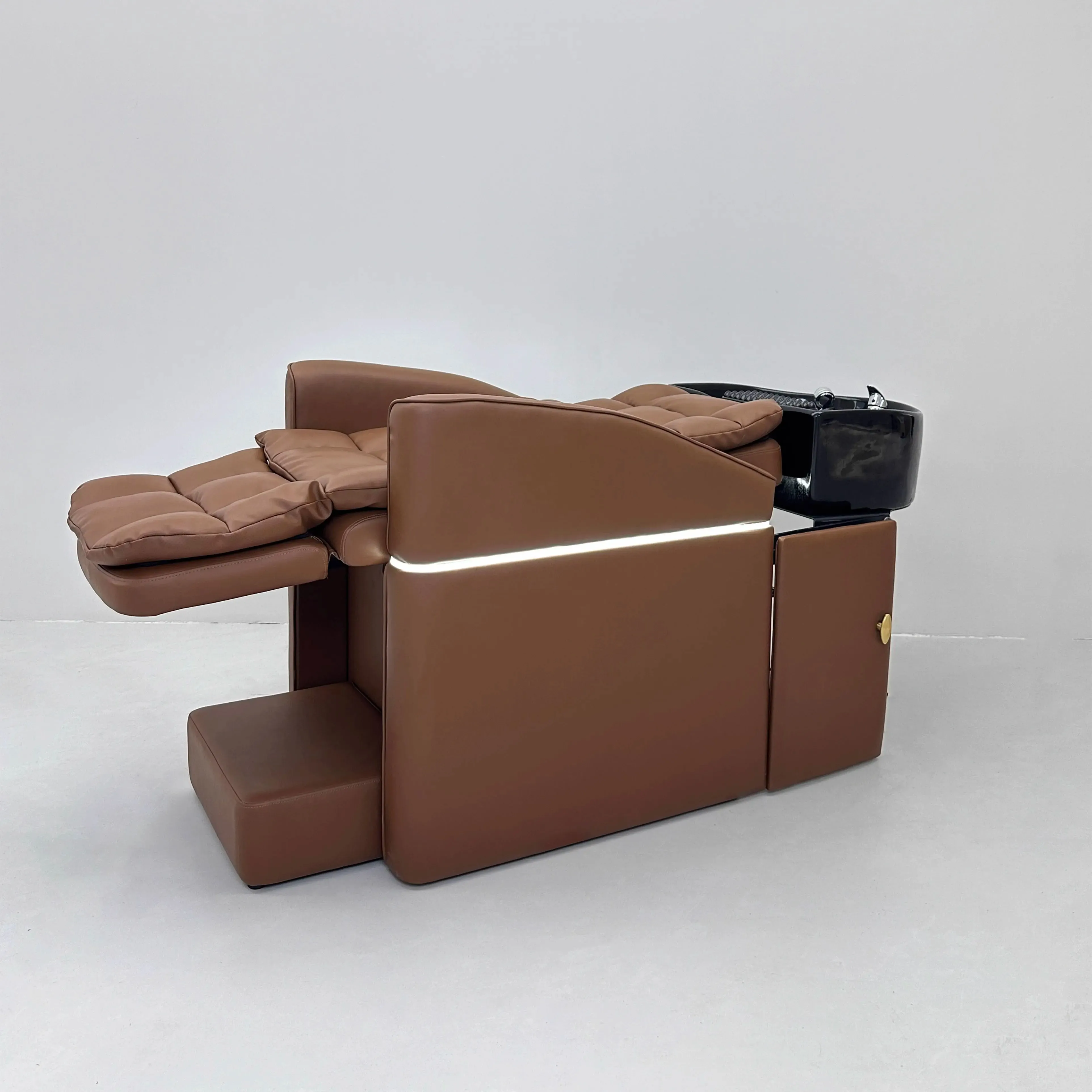 2024 factory price good quality recliner sofa special Microfiber Fabric recliner sofa chair with electric usb led light
