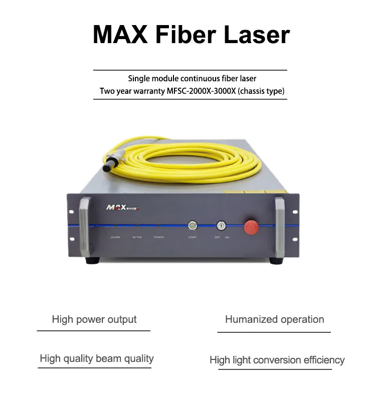Fiber Laser cutting machine equipment parts max fiber laser 50w ipg laser marker fiber