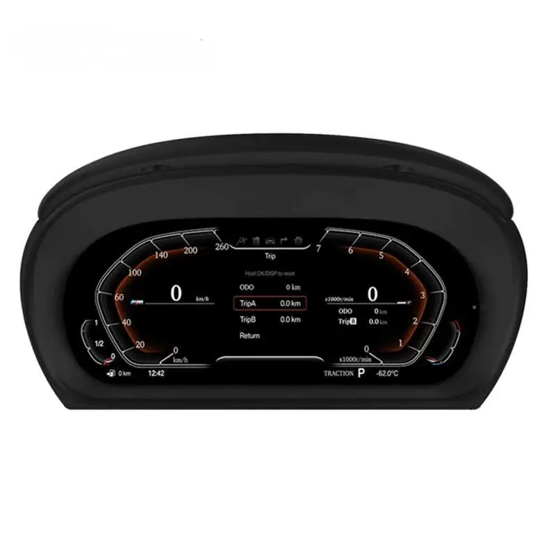 Virtual Cockpit M Sport Car Multimedia Player Dashboard Speed Meter For BMW 3 E91 E92 E93 2005-2012 E90 Digital Cluster