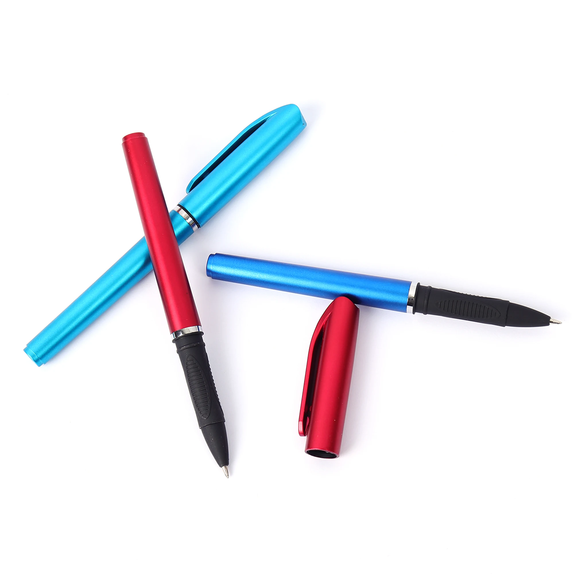 Business custom Logo gel Pens Promotional Pen Gift Wholesale Plastic Metal roller gel  Pen for school