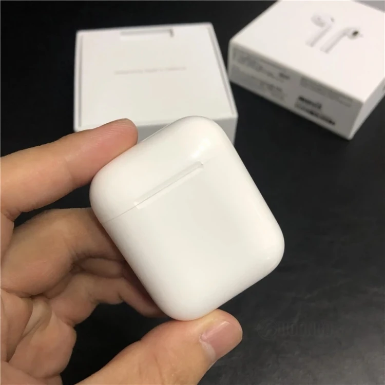 
Portable Air 2 Generation Blue tooth 5.0 Wireless Headphone Earphone with Wireless Charging Earbuds for iPhone 
