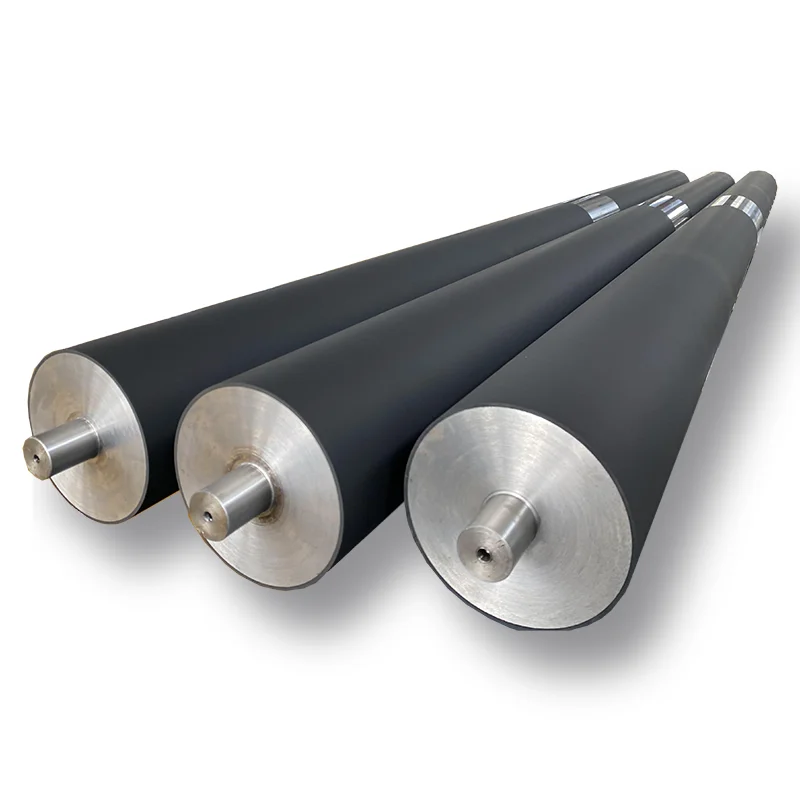 factory customized synthetic rubber covered rollers