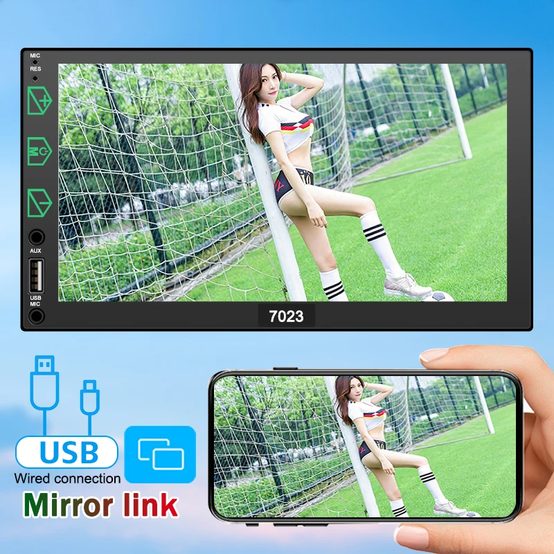 radio para automovile car tv screen double din car stereo mp5 dvd palyer